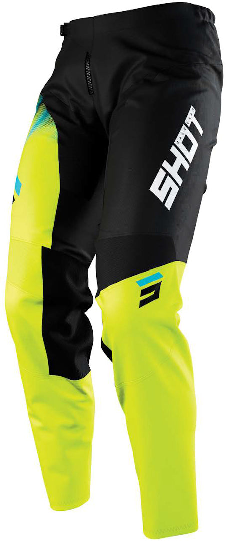 Shot Devo Versus Kids Motocross Pants Black/Neon